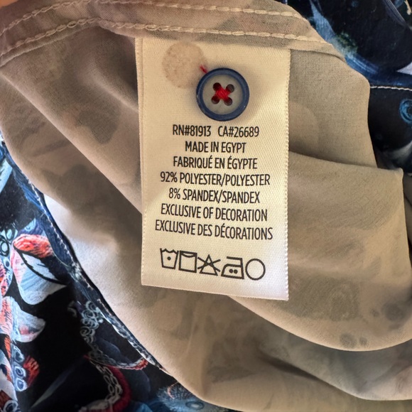 Robert Graham Banyan Vibrant Floral Quick Drying Short Sleeve 2XLarge - Picture 8 of 8